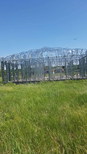 Metal Roof Truss Installation for a 320 sqm House Project in Snagov thumbnail