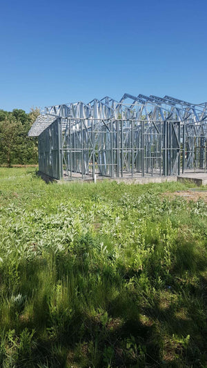 Metal Roof Truss Installation for a 320 sqm House Project in Snagov thumbnail
