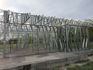 Metal Roof Truss Installation for a 320 sqm House Project in Snagov thumbnail