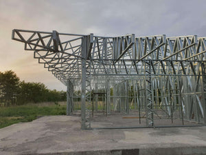 Metal Roof Truss Installation for a 320 sqm House Project in Snagov thumbnail
