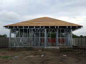 Metal Roof Truss and Formwork Installation for a 120 sqm House Project in Braila thumbnail