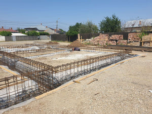 Installation of Reinforcement Beams for Masonry House Foundation 386 sqm in Bucharest thumbnail