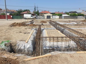Installation of Reinforcement Beams for Masonry House Foundation 386 sqm in Bucharest thumbnail