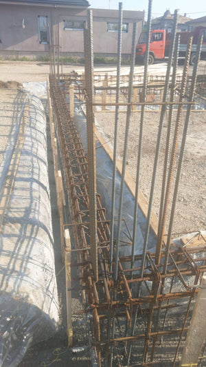 Installation of Reinforcement Beams for Masonry House Foundation 386 sqm in Bucharest thumbnail