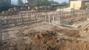 Installation of Reinforcement Beams for Masonry House Foundation 386 sqm in Bucharest thumbnail