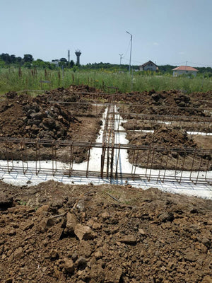 Installation of Foundation Beams for a 106 sqm Metal House Construction thumbnail