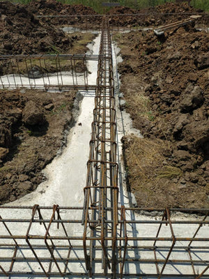 Installation of Foundation Beams for a 106 sqm Metal House Construction thumbnail