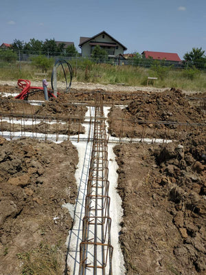 Installation of Foundation Beams for a 106 sqm Metal House Construction thumbnail
