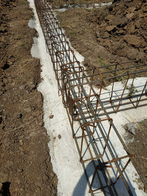 Installation of Foundation Beams for a 106 sqm Metal House Construction thumbnail
