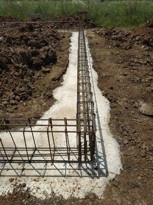 Installation of Foundation Beams for a 106 sqm Metal House Construction thumbnail