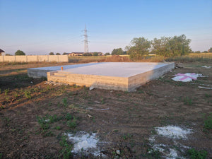 Ongoing Installation of Metal Frame for Two Single-Story Houses, 122 sqm Eac thumbnail