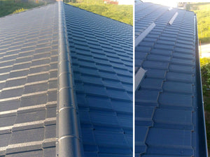 Installation of Metal Tile Roofing on a House Built in Berceni thumbnail
