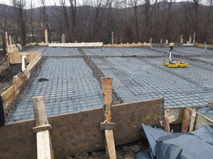Installation of Mesh for Pouring the Slab of an Agrotourism Guesthouse Project thumbnail