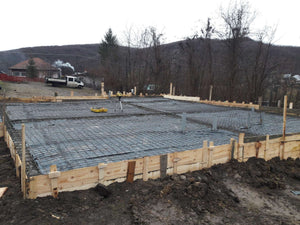 Installation of Mesh for Pouring the Slab of an Agrotourism Guesthouse Project thumbnail