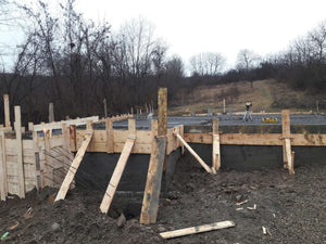 Installation of Mesh for Pouring the Slab of an Agrotourism Guesthouse Project thumbnail