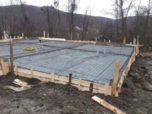 Installation of Mesh for Pouring the Slab of an Agrotourism Guesthouse Project thumbnail