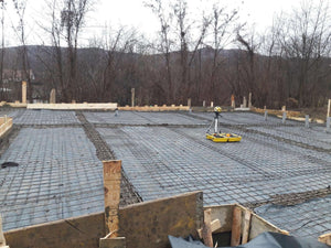 Installation of Mesh for Pouring the Slab of an Agrotourism Guesthouse Project thumbnail