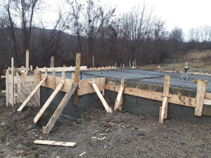 Installation of Mesh for Pouring the Slab of an Agrotourism Guesthouse Project thumbnail