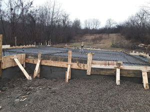 Installation of Mesh for Pouring the Slab of an Agrotourism Guesthouse Project thumbnail