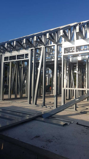 Installation of Metal Structure for a House Project in Galati thumbnail