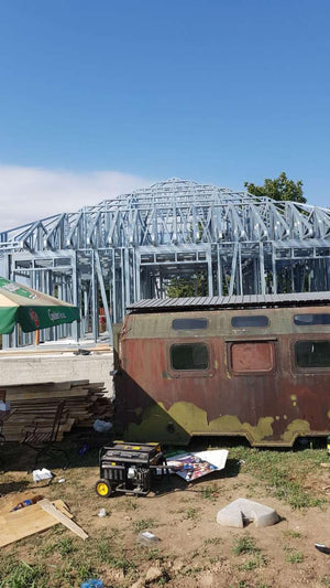 Installation of Metal Structure for a House Project in Galati thumbnail