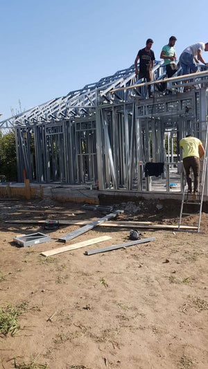 Installation of Metal Structure for a House Project in Galati thumbnail