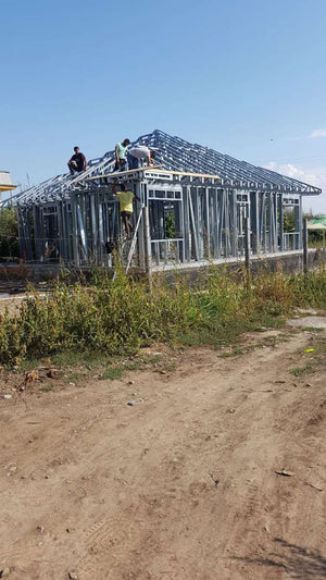 Installation of Metal Structure for a House Project in Galati thumbnail