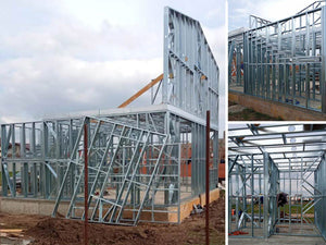 Installation of Metal Framework for House – Ground Floor Walls, Interior Staircase and Floor thumbnail