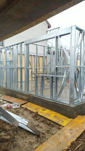 Installation of Metal Frame for a Two-Story House in Bucharest thumbnail