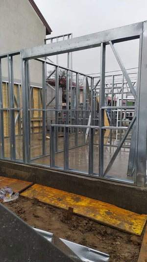 Installation of Metal Frame for a Two-Story House in Bucharest thumbnail