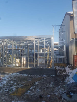 Installation of Metal Frame for a Two-Story House in Bucharest thumbnail