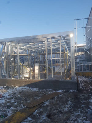Installation of Metal Frame for a Two-Story House in Bucharest thumbnail
