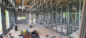 Installation of Fiber Cement Wall Cladding and Roof Construction for a House in Snagov thumbnail
