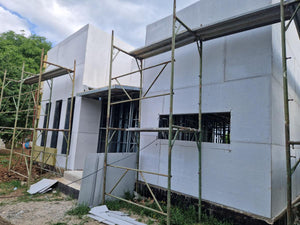 Installation of Fiber Cement Wall Cladding and Roof Construction for a House in Snagov thumbnail
