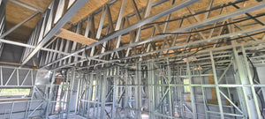 Installation of Fiber Cement Wall Cladding and Roof Construction for a House in Snagov thumbnail