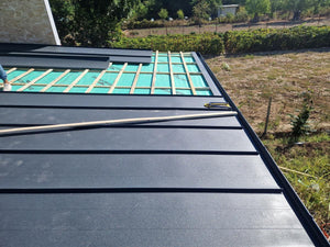 Installation of Fiber Cement Wall Cladding and Roof Construction for a House in Snagov thumbnail