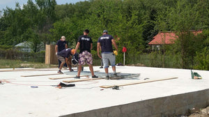 Installation of Metal Structure for a Fireproof House Project in Saftica thumbnail
