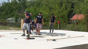 Installation of Metal Structure for a Fireproof House Project in Saftica thumbnail