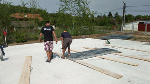 Installation of Metal Structure for a Fireproof House Project in Saftica thumbnail