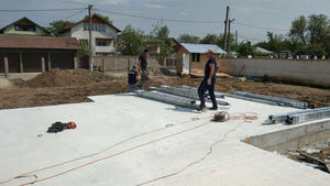 Installation of Metal Structure for a Fireproof House Project in Saftica thumbnail
