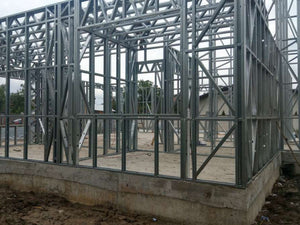 Installation of Metal Structure for a Fireproof House Project in Saftica thumbnail