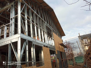 Installation of Floor and Roof Metal Structure with OSB Cladding thumbnail