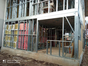 Installation of Floor and Roof Metal Structure with OSB Cladding thumbnail