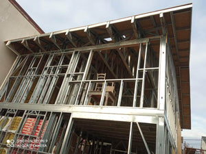 Installation of Floor and Roof Metal Structure with OSB Cladding thumbnail