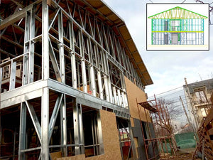 Installation of Floor and Roof Metal Structure with OSB Cladding thumbnail