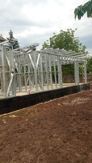 Installation of Metal Structure for a Single-Story House Roof in Ilfov thumbnail