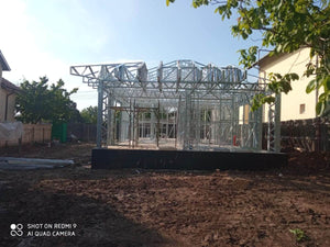Installation of Metal Structure for a Single-Story House Roof in Ilfov thumbnail