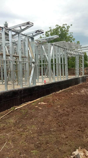 Installation of Metal Structure for a Single-Story House Roof in Ilfov thumbnail