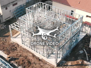 Drone Footage Installation of a 198 sqm Metal House Structure thumbnail