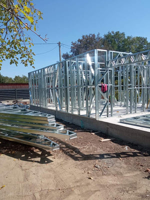 Installation of Metal Structure for an 84 sqm Single-Story House in Sinesti thumbnail
